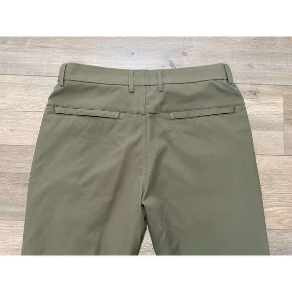 Jack Archer Jetsetter Performance Mens 31X28 Olive Smart Tech Chino Golf Pants - Picture 7 of 8